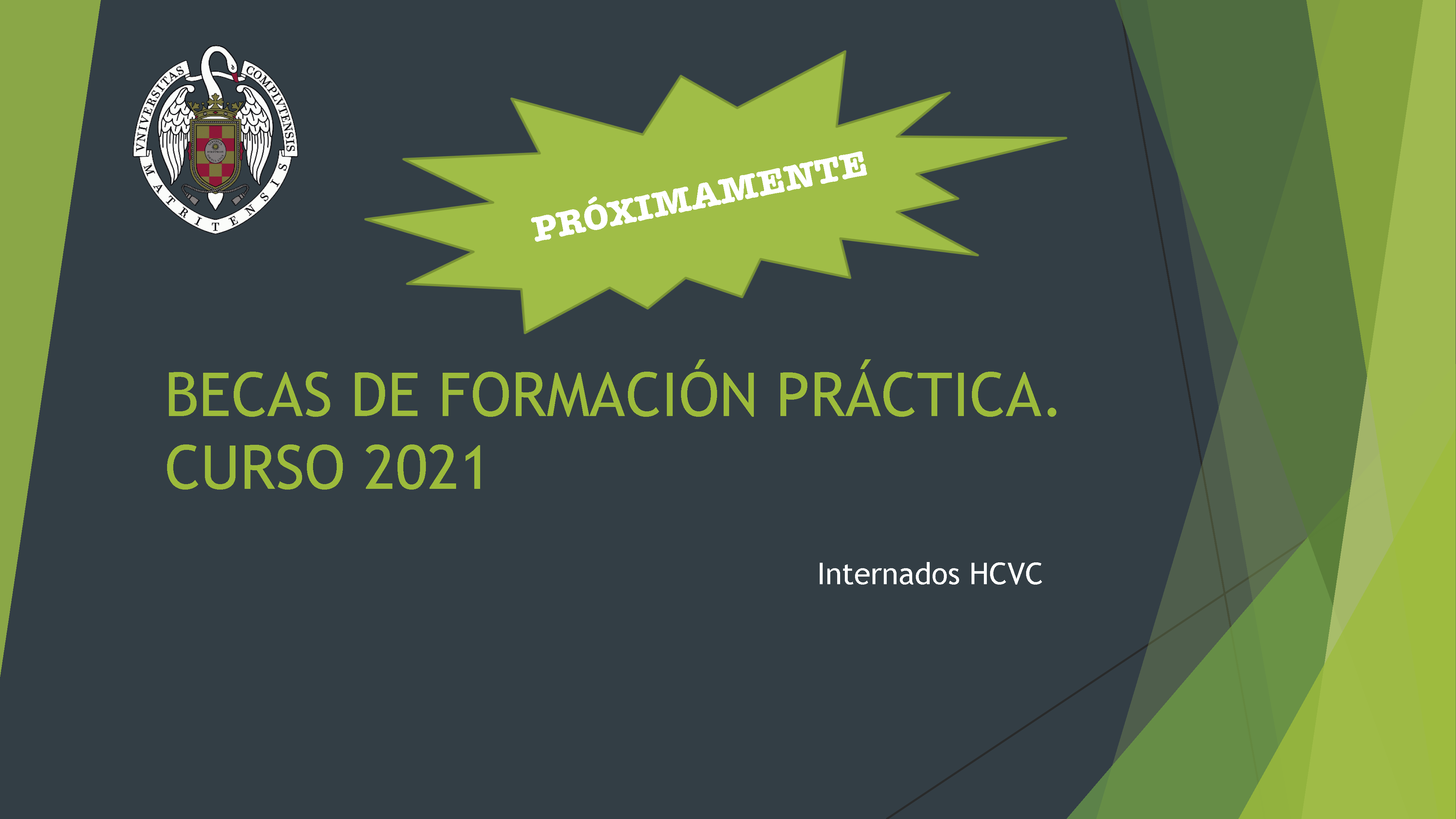 Becas Formación Práctica 2021